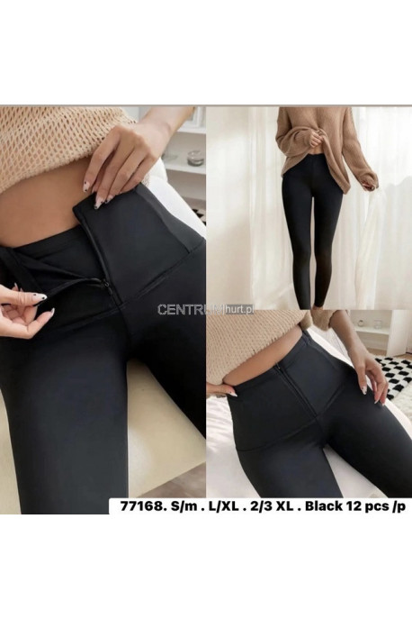 Legginsy damskie ocieplane (S-2XL) 1