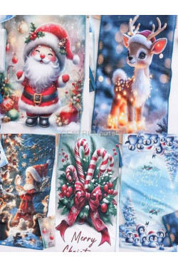 Ściereczki ŚWIĄTECZNY (70x140cm) 481-2