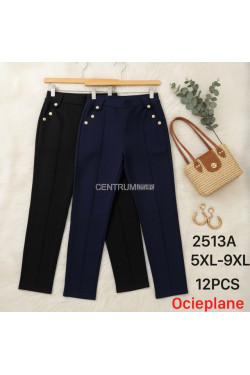 Spodnie damskie ocieplane (5XL-9XL) 2513A