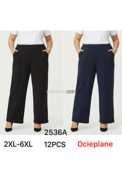 Spodnie damskie ocieplane (2XL-6XL) 2536A