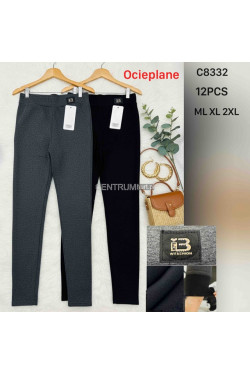 Spodnie damskie ocieplane (M-2XL) C8332