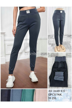 Spodnie damskie ocieplane (M-2XL) AX-3448