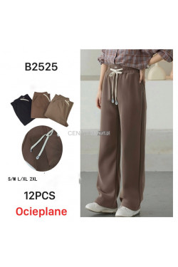 Spodnie damskie ocieplane (S-2XL) B2525