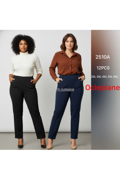 Spodnie damskie ocieplane (2XL-6XL) 1