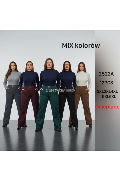 Spodnie damskie ocieplane (2XL-6XL) 1