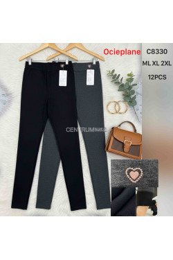 Leginsy damskie ocieplane (M-2XL) C8330