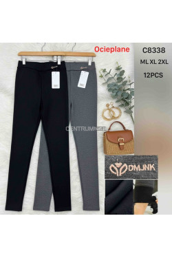 Leginsy damskie ocieplane (M-2XL) C8338