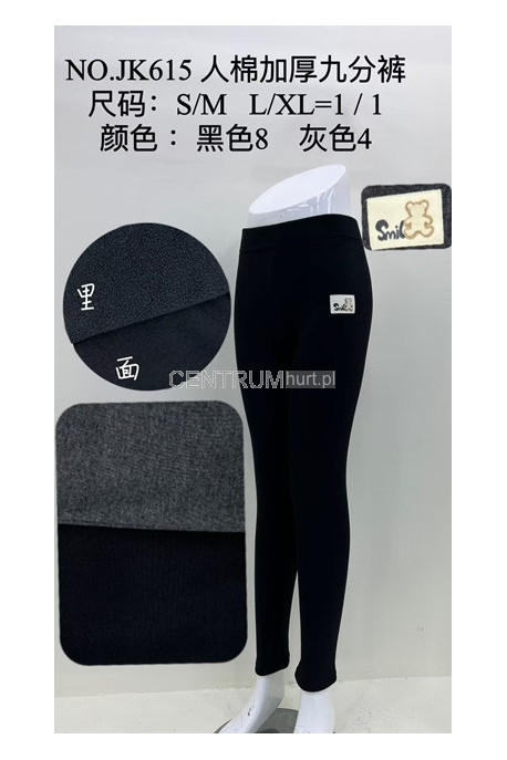 Leginsy damskie ocieplane (S-XL) 1