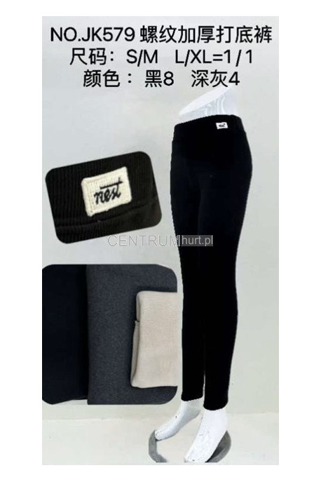 Leginsy damskie ocieplane (S-XL) 1