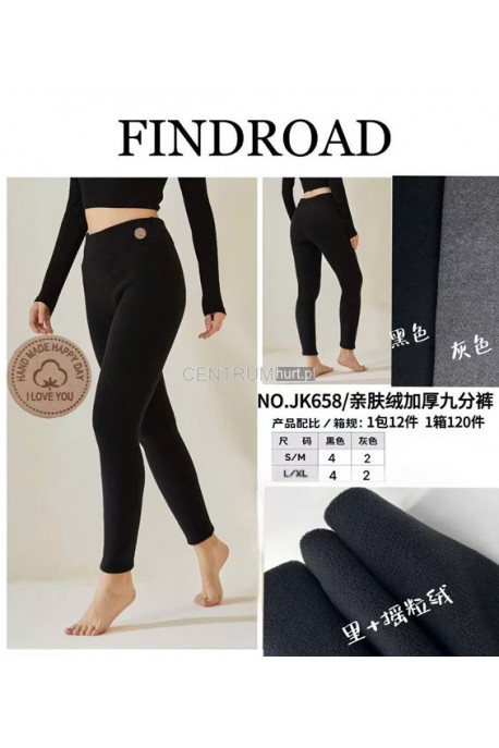 Leginsy damskie ocieplane (S-XL) 1