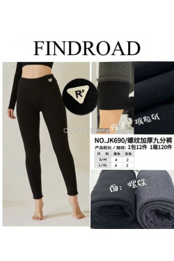 Leginsy damskie ocieplane (3XL-6XL) JK690