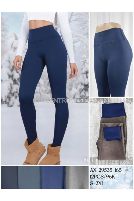 Leginsy damskie ocieplane (3XL-6XL) 1