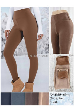 Leginsy damskie ocieplane (S-2XL) AX-29518