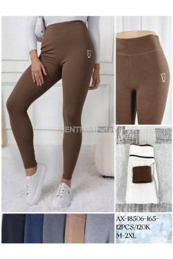 Leginsy damskie ocieplane (M-2XL) AX-18506