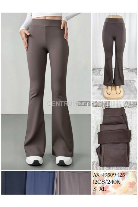 Leginsy damskie ocieplane (S-XL) 1
