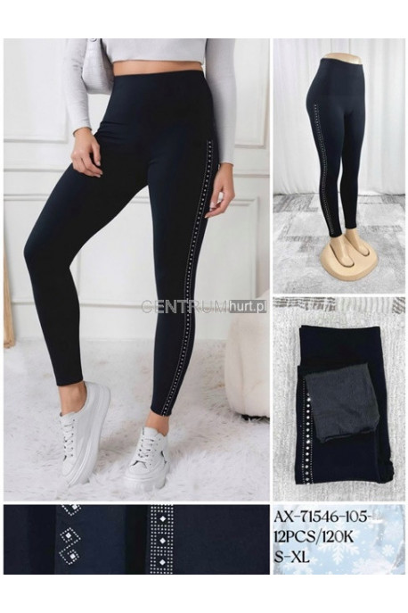 Leginsy damskie ocieplane (S-XL) 1