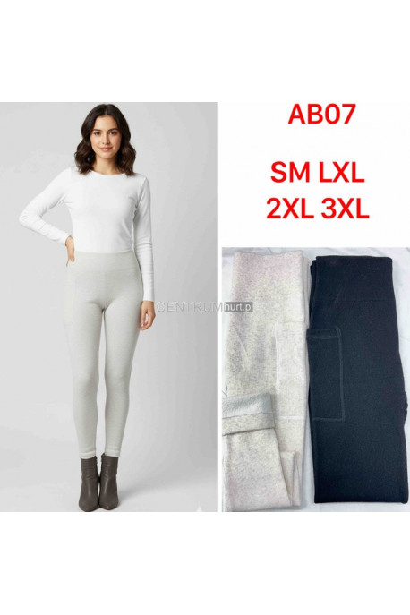 Leginsy damskie ocieplane (S-XL) 1