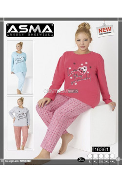 Piżama damska ocieplana Turecka (L-4XL) 16361