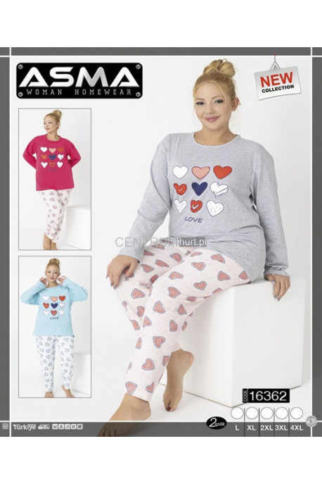 Piżama damska ocieplana Turecka (L-4XL) 1