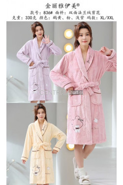 Szlafrok damski (XL-2XL) 836