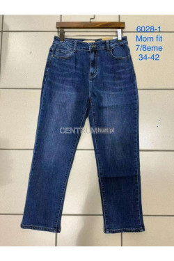 Jeansy damskie (34-42) 6028-1