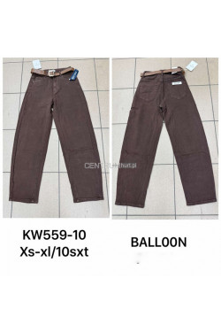 Jeansy damskie (XS-XL) KWF559-10