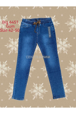 Jeansy damskie (42-50) 6451