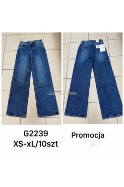 Jeansy damskie (XS-XL) G2239