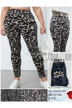 Spodnie damskie ocieplane (3XL-6XL) 33542