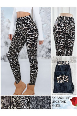 Spodnie damskie ocieplane (M-2XL) 33541