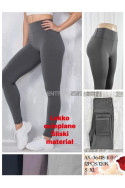 Leginsy damskie ocieplane (S-XL) 1