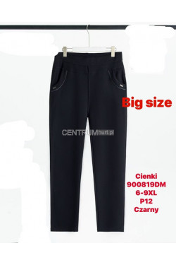 Spodnie damskie ocieplane (6XL-9XL) 900819DM