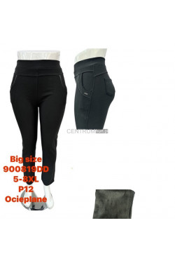 Spodnie damskie ocieplane (5XL-8XL) 900819DD