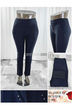 Spodnie damskie ocieplane (7XL-9XL) 23505