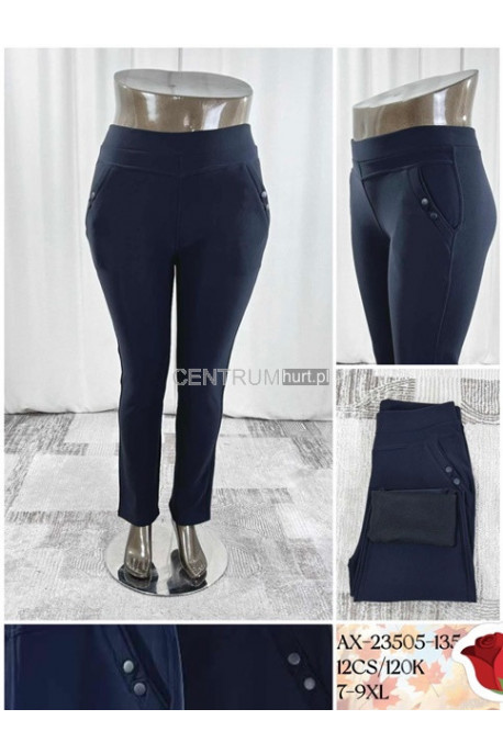 Spodnie damskie ocieplane (2XL-6XL) 1