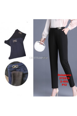 Spodnie damskie ocieplane (2XL-6XL) 272819