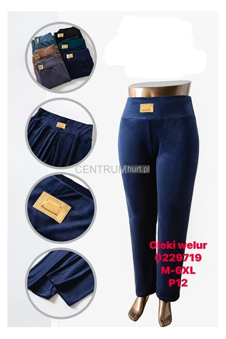 Spodnie damskie ocieplane (2XL-6XL) 1