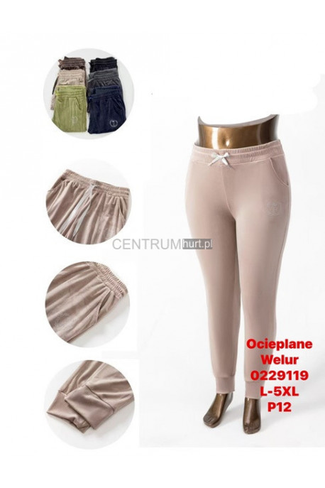Spodnie damskie ocieplane (2XL-6XL) 1