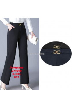Spodnie damskie ocieplane (2XL-6XL) 271919