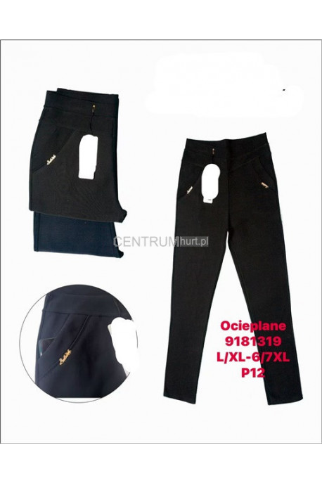 Spodnie damskie ocieplane (2XL-6XL) 1