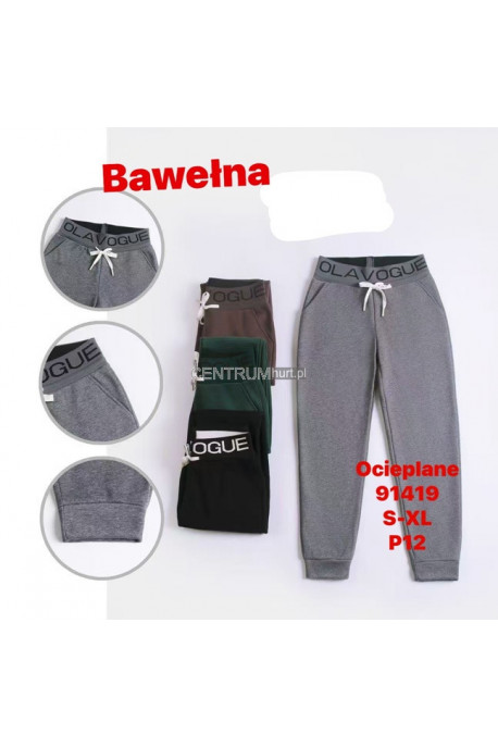 Spodnie damskie ocieplane (2XL-6XL) 1
