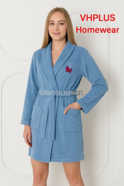 Szlafrok damski polar (M-3XL) 8092