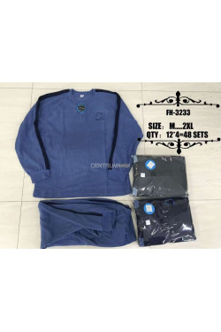 Piżama męska polar (M-2XL) MB-3233