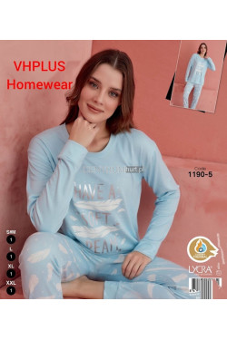 Piżama damska wiskozy (M-2XL) 1190-5