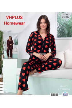 Piżama damska (M-2XL) 2236