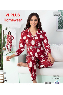 Piżama damska (M-2XL) 2226