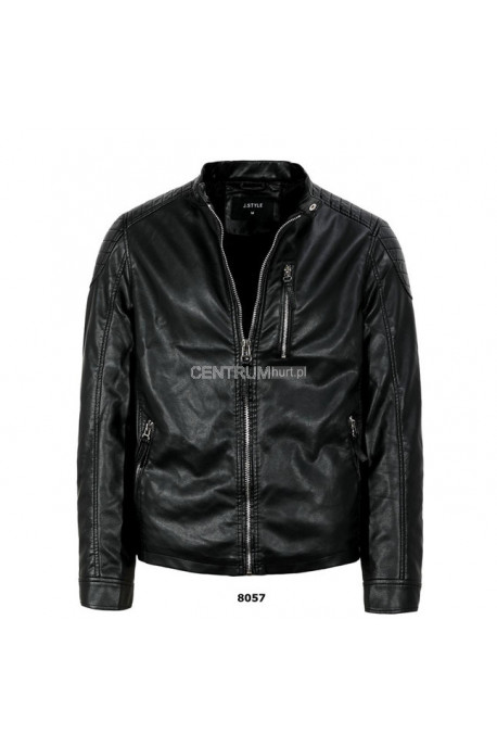 Kurtka skórzana męska (M-2XL) 1