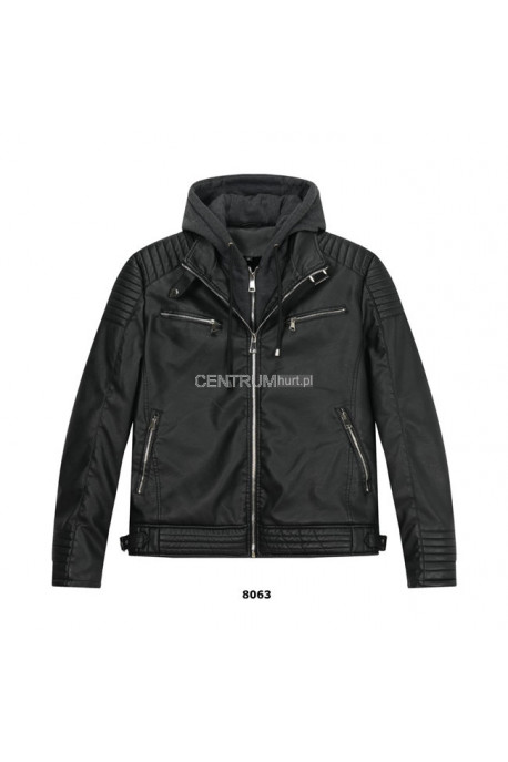 Kurtka skórzana męska (M-2XL) 1