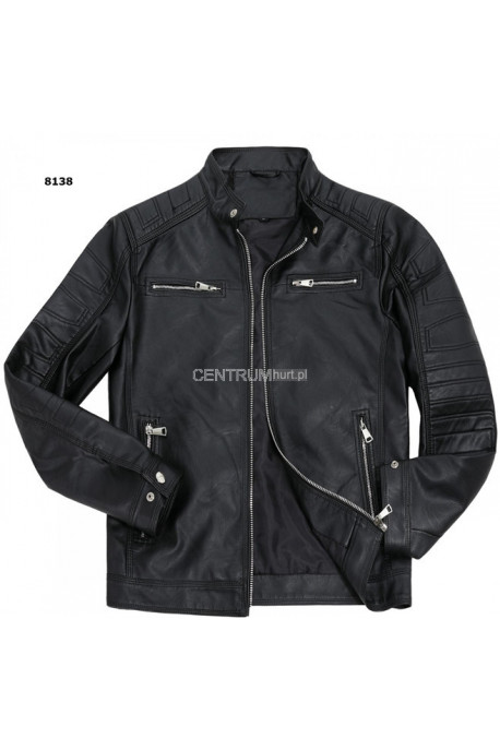 Kurtka skórzana męska (M-2XL) 1