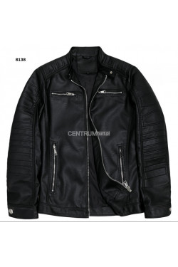 Kurtka skórzana męska (3XL-7XL) 8138B